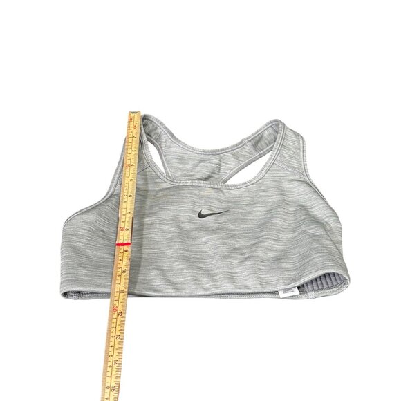 Nike Gray Dri-Fit Sports Bra Racerback Size CH Polyester/Spandex - Picture 6 of 6